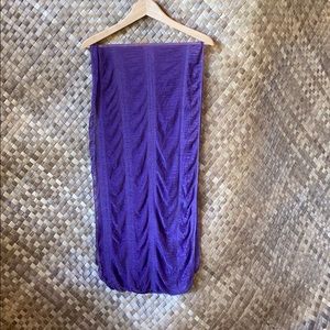 Purple scarf/ shawl